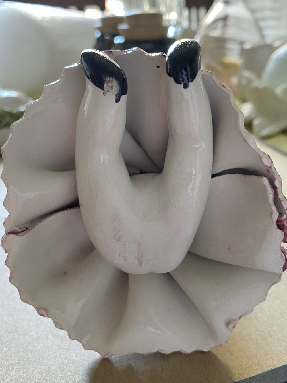 Vintage 1980s Lino Zampiva porcelain figurine handmade in Italy. EC Blue Eyes - Picture 12 of 14